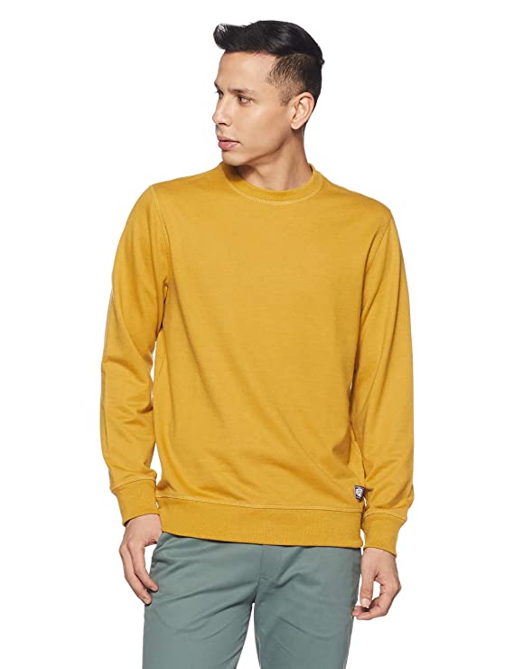 Men's Regular Fit Round Neck Sweatshirt