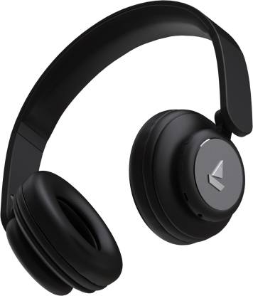 boAt Rockerz 450 Bluetooth Headset  (Luscious Black, On the Ear)